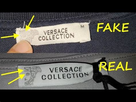 Versace collection shirt real vs fake. How to spot fake Versace 